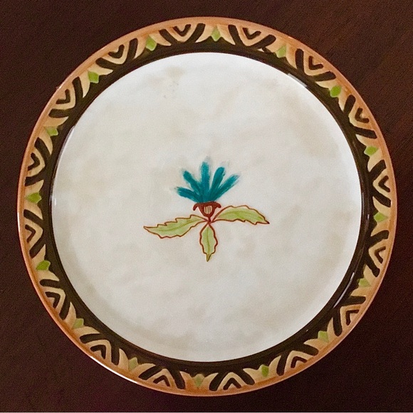 2 New Fitz and Floyd ‘Global Market’ 6.5” Party Plates - Picture 3 of 11